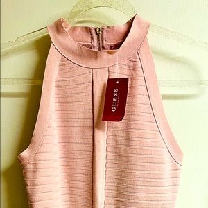 Hi, I’m selling this brand new pink Guess Cyndee Bandage dress